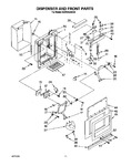 Diagram for 09 - Dispenser And Front