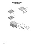 Diagram for 10 - Freezer Shelf