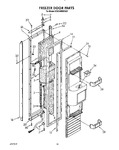 Diagram for 12 - Freezer Door