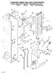 Diagram for 08 - Freezer Liner And Air Flow