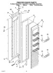 Diagram for 10 - Freezer Door