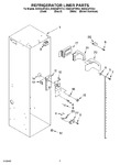 Diagram for 04 - Refrigerator Liner Parts