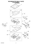 Diagram for 07 - Refrigerator Shelf Parts