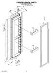 Diagram for 10 - Freezer Door Parts