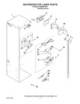 Diagram for 04 - Refrigerator Liner Parts