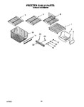 Diagram for 13 - Freezer Shelf