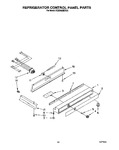 Diagram for 14 - Refrigerator Control Panel