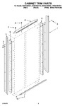 Diagram for 02 - Cabinet Trim Parts