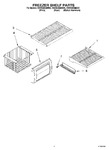 Diagram for 03 - Freezer Shelf Parts