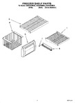 Diagram for 03 - Freezer Shelf Parts