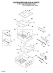 Diagram for 07 - Refrigerator Shelf Parts