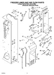 Diagram for 08 - Freezer Liner And Air Flow Parts