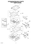 Diagram for 07 - Refrigerator Shelf Parts