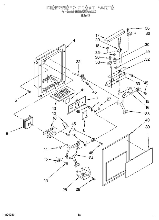 Diagram for KSUB25QDBL00