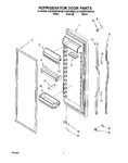 Diagram for 05 - Refrigerator Door