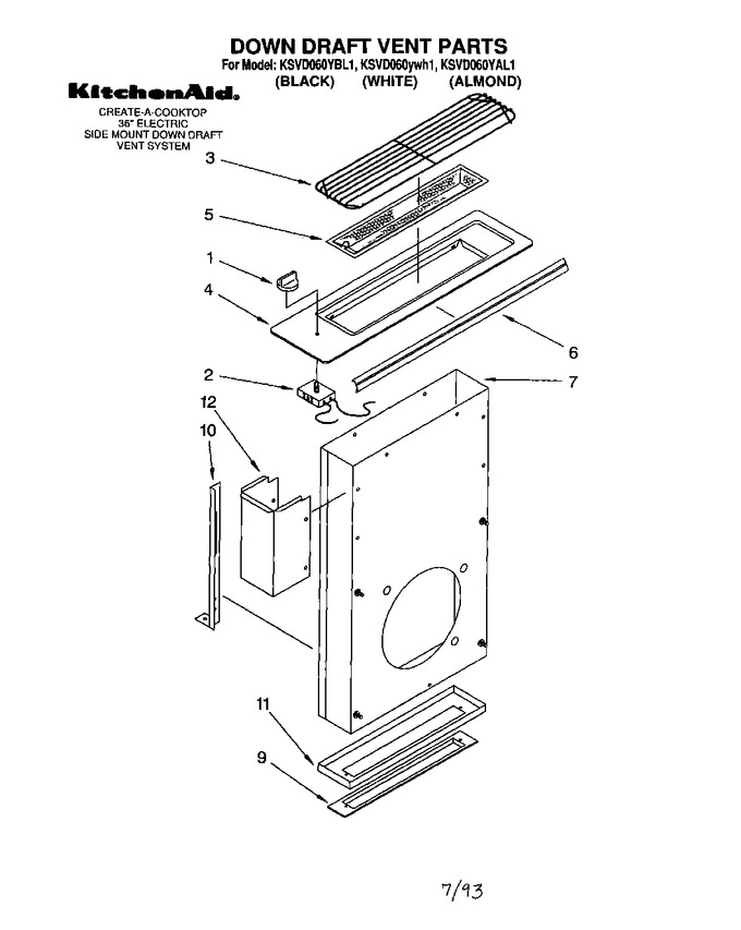 Diagram for KSVD060YWH1