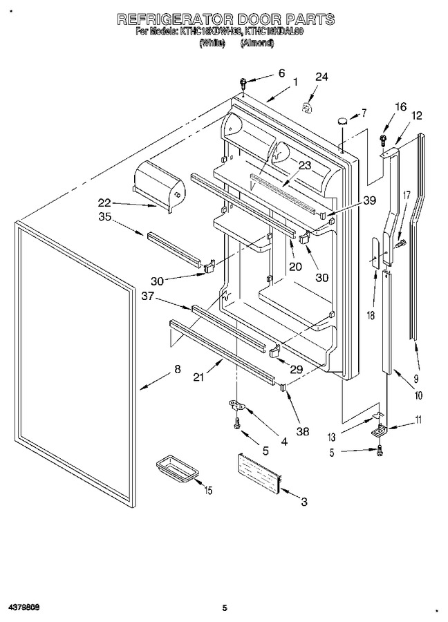 Diagram for KTHC18KDWH00