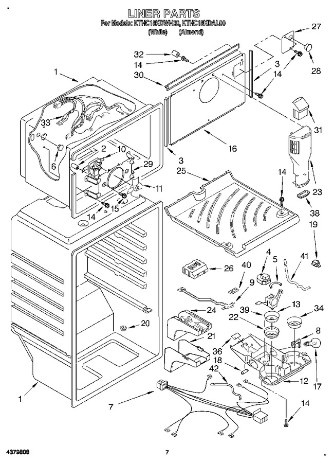 Diagram for KTHC18KDWH00