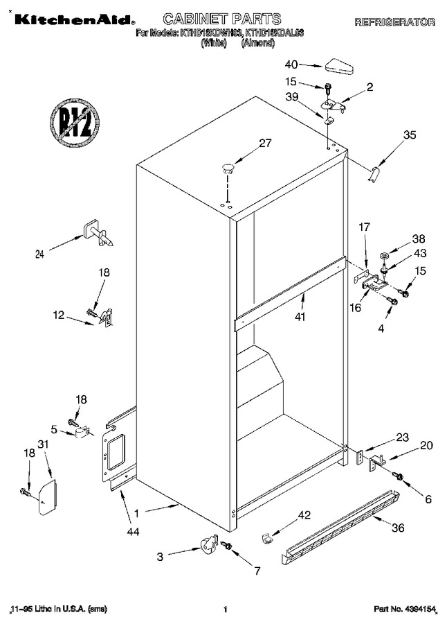 Diagram for KTHD18KDAL03