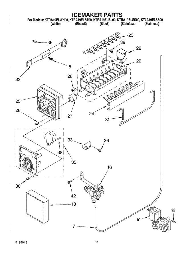 Diagram for KTRA19ELSS00