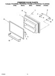 Diagram for 07 - Freezer Door Parts