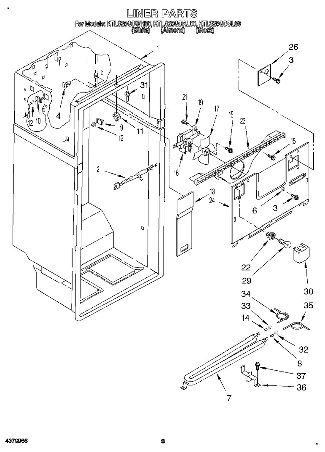 Diagram for KTLS25QDWH00