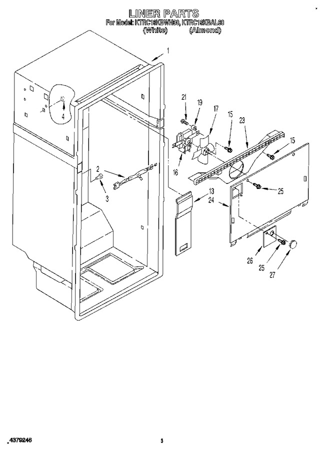 Diagram for KTRC18KBAL00