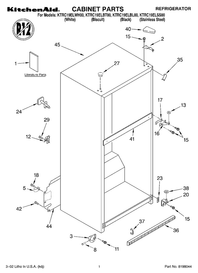 Diagram for KTRC19ELBL00