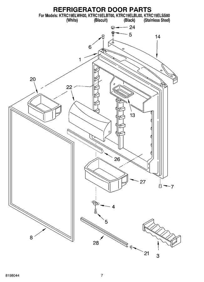 Diagram for KTRC19ELWH00