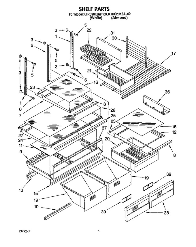 Diagram for KTRC20KBAL00