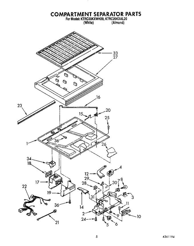 Diagram for KTRC20KXAL20