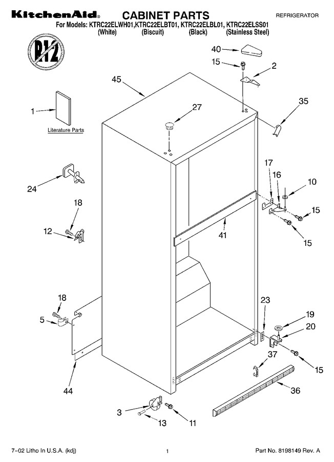 Diagram for KTRC22ELBL01