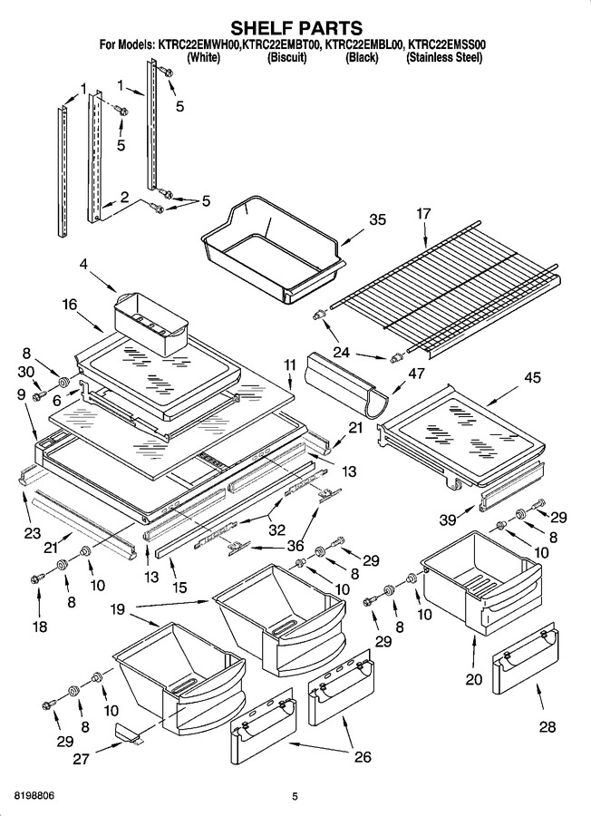 Diagram for KTRC22EMBT00