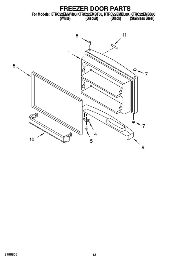 Diagram for KTRC22EMBT00