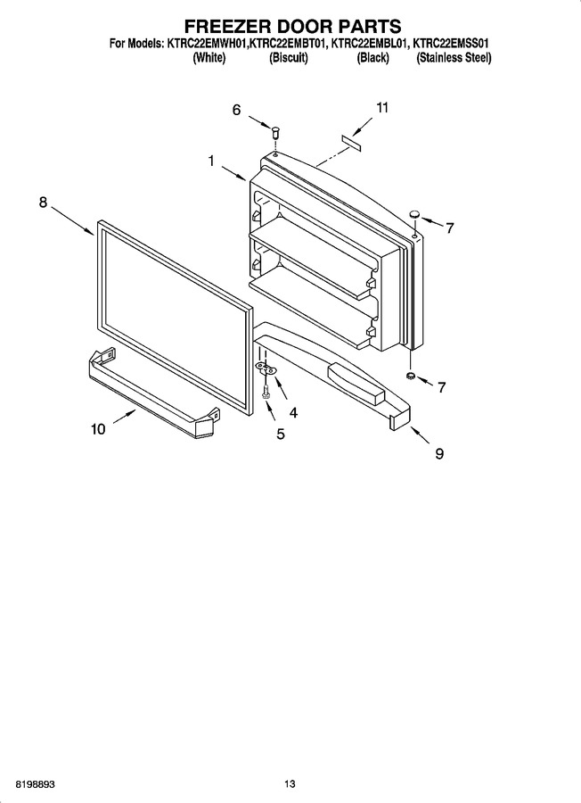 Diagram for KTRC22EMWH01