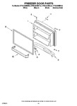 Diagram for 07 - Freezer Door Parts