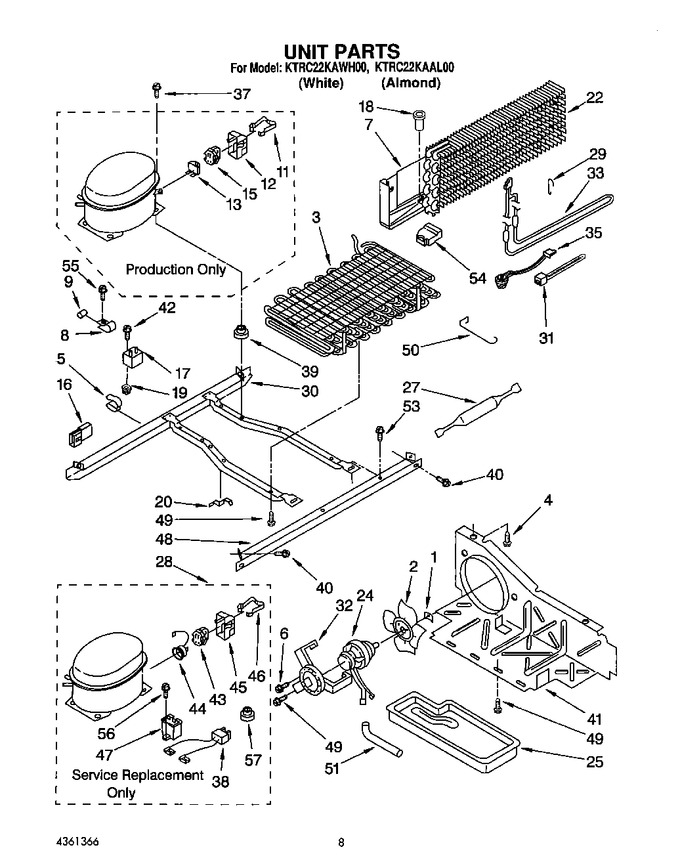 Diagram for KTRC22KAWH00