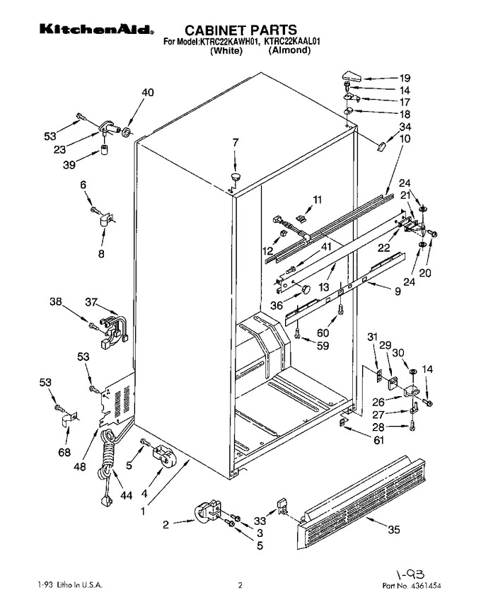 Diagram for KTRC22KAWH01