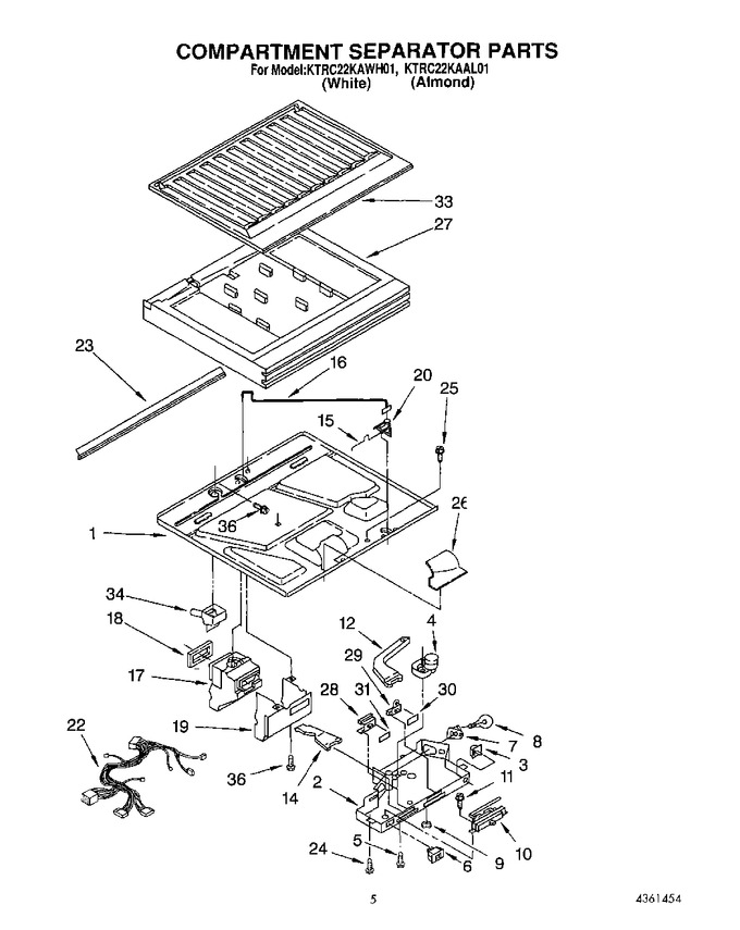 Diagram for KTRC22KAWH01