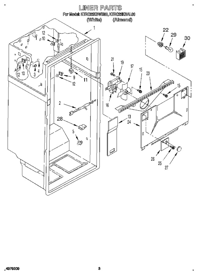 Diagram for KTRC22KBAL00