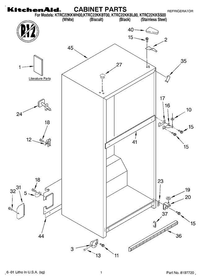 Diagram for KTRC22KKBT00