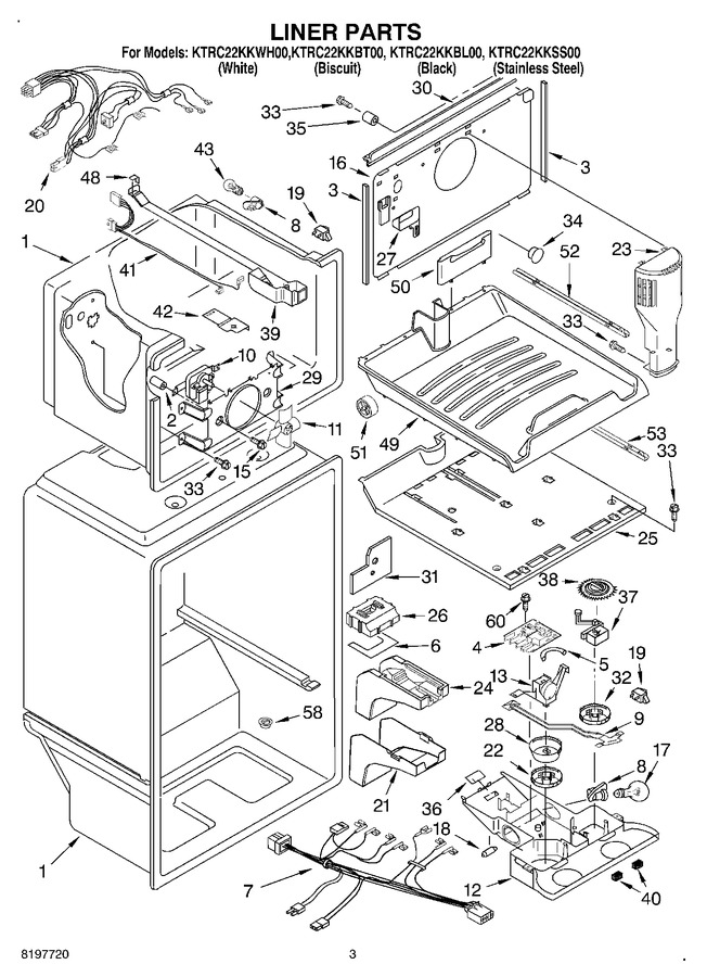 Diagram for KTRC22KKWH00