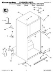 Diagram for 01 - Cabinet Parts