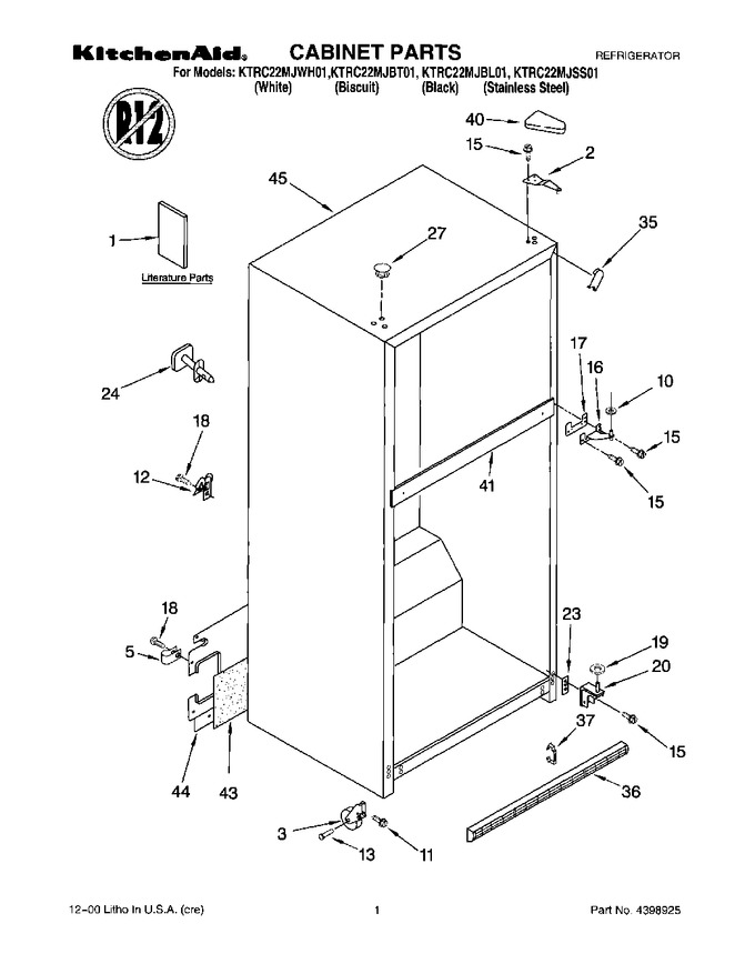 Diagram for KTRC22MJWH01