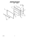 Diagram for 02 - Freezer Door