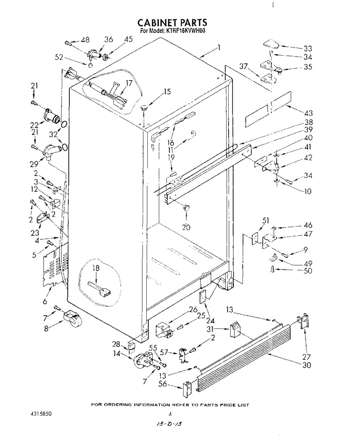 Diagram for KTRF18KVWH00