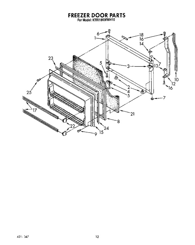 Diagram for KTRI18KWWH10