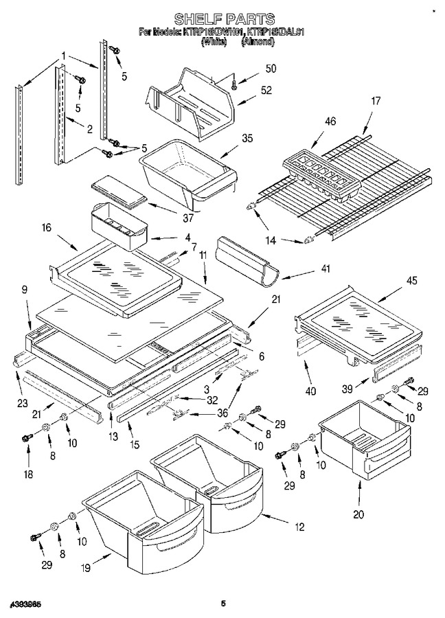 Diagram for KTRP18KDWH01