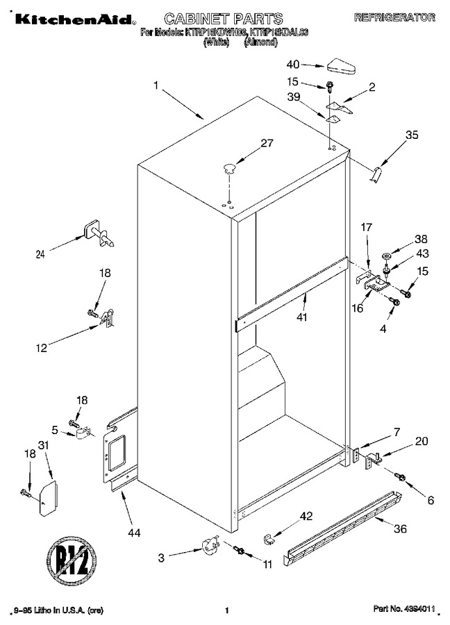 Diagram for KTRP18KDAL03