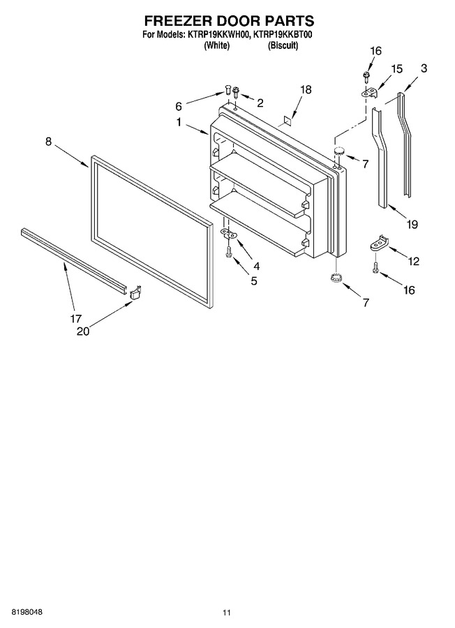 Diagram for KTRP19KKBT00